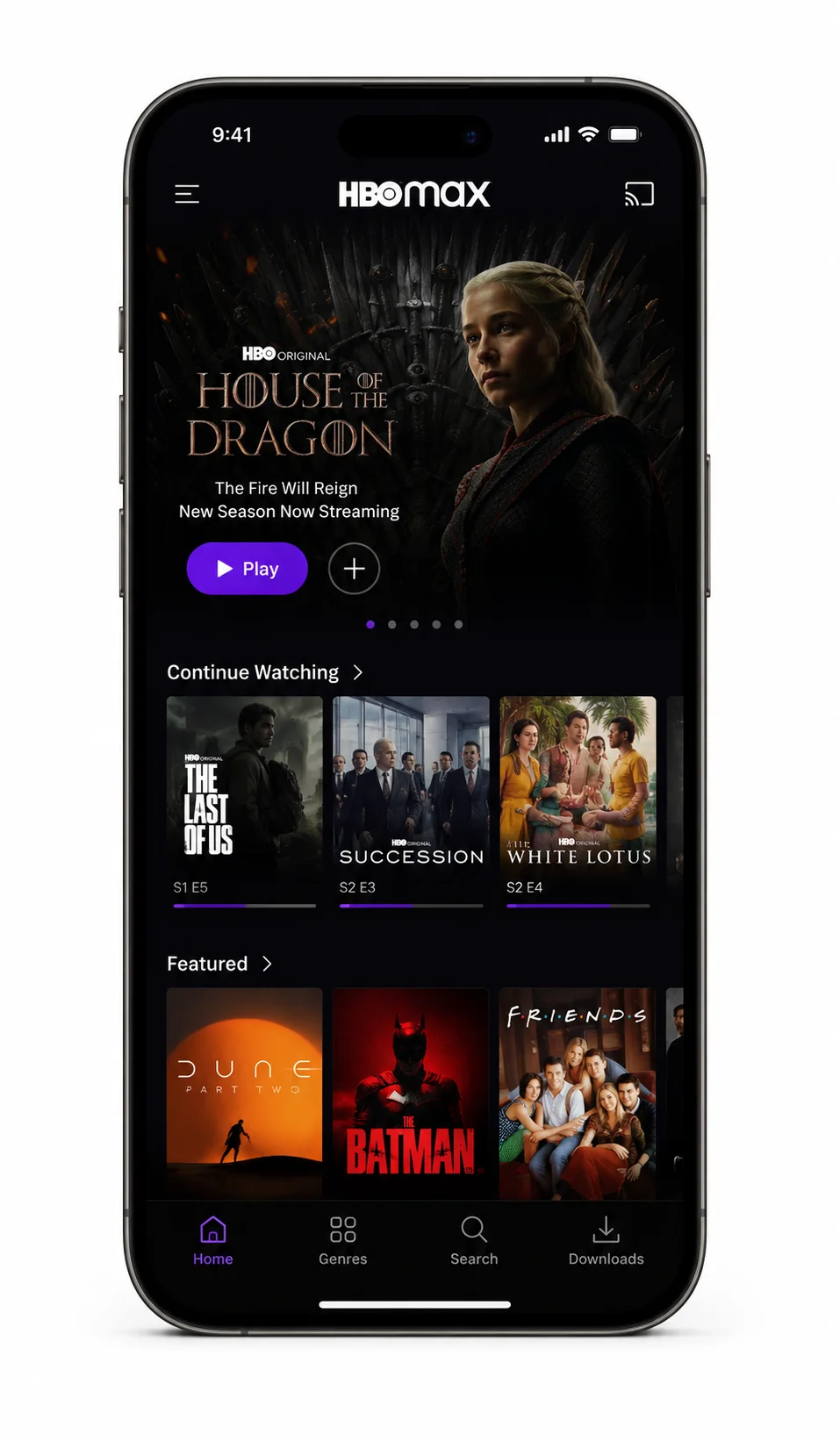 HBO MAX iOS