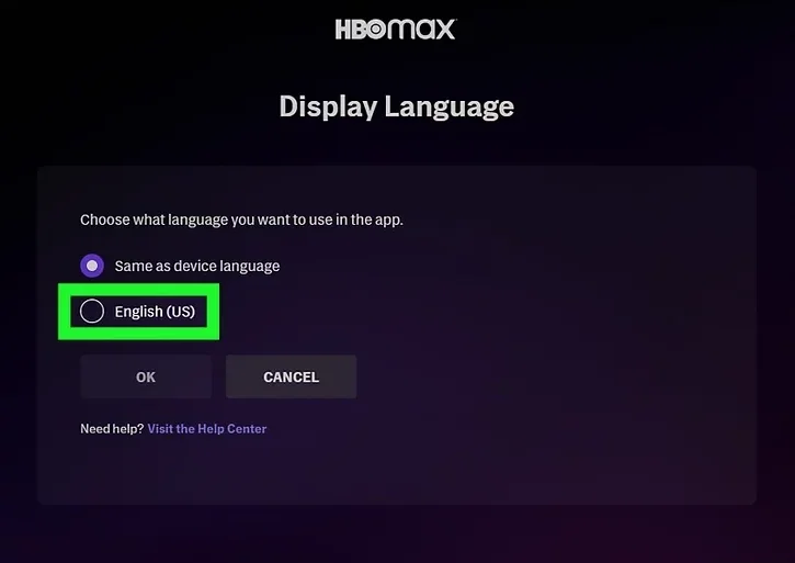 Select Language